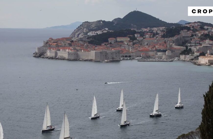 Jedrilice u promotivnoj vožnji oko Dubrovnika