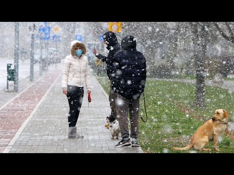 Pogledajte snijeg u Karlovcu