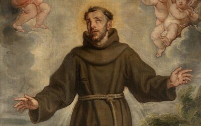 A portrait of Saint Francis by Philip Fruytiers 1