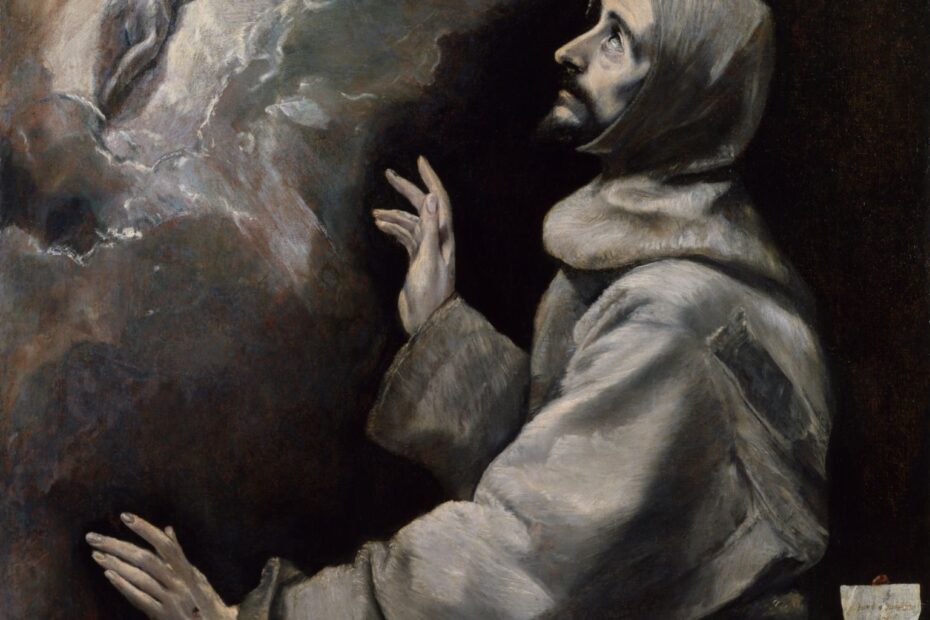 El Greco Saint Francis Receiving The Stigmata (1)