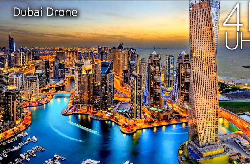 Dubai snimljen dronom u 4K UHD