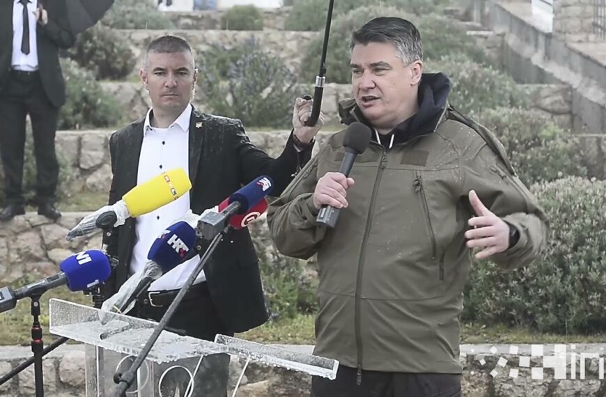 Predsjednik Milanović u Kijevu