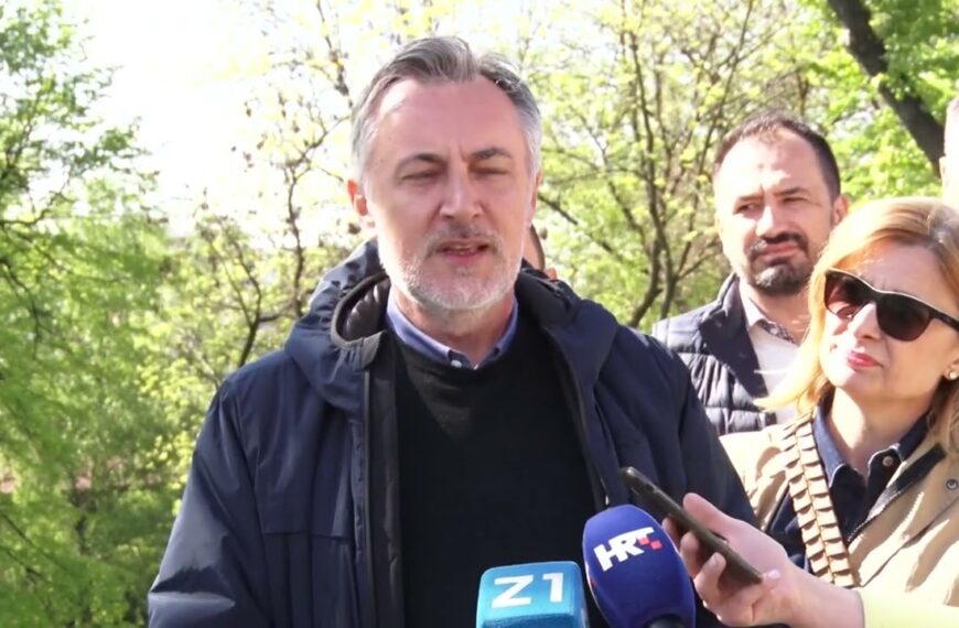 Miroslav Škoro u zagrebačkom parku dr. Ivana Šretera