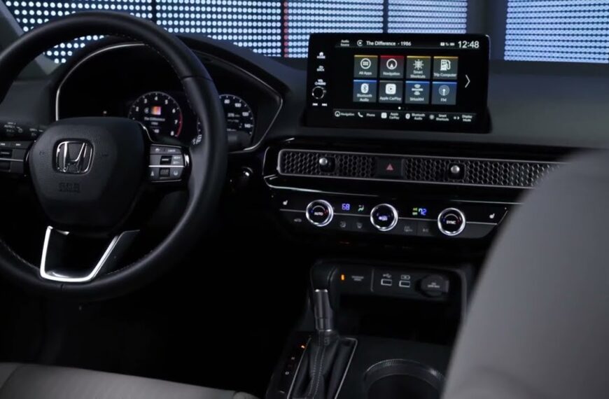 Honda CIVIC 2022 – novi INTERIJER