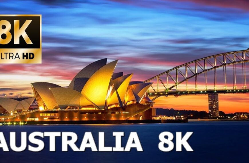 Australija, neboderi i predjeli – snimljeno dronom u 8K Ultra HD