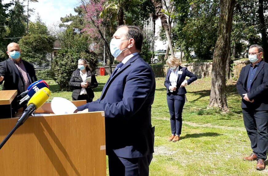 Ministar Vili Beroš u KBC-u Rijeka