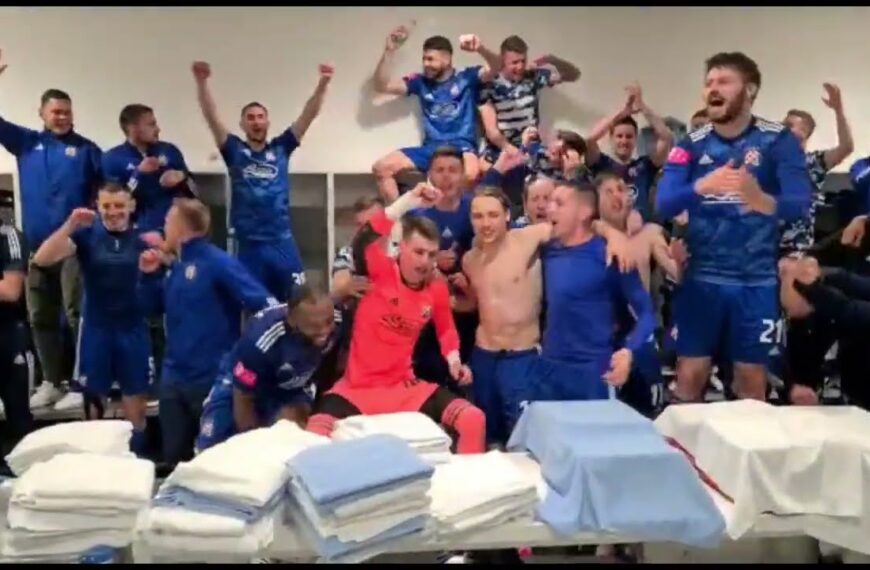 DINAMO JE PRVAK – slavlje nakon osvajanja naslova
