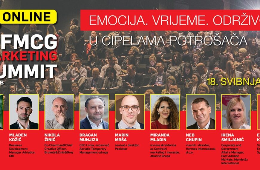 FMCG Marketing Summit, online 18. svibnja