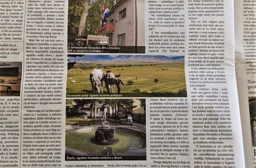 Iseljeničko razmišljanje za posjeta starom kraju