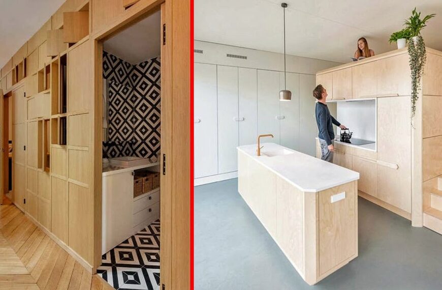 Namještaj na transformiranje i izvrsne ideje za uštedu prostora