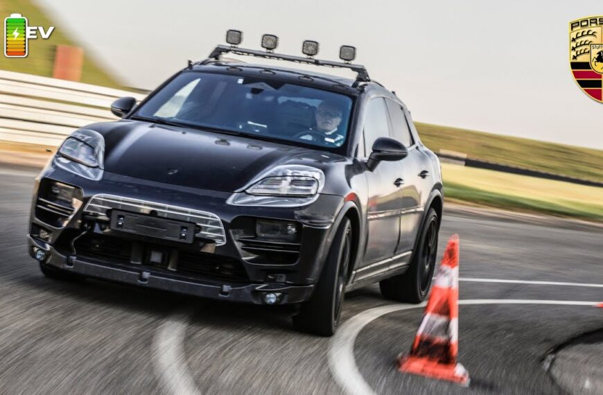 All-electric Porsche Macan Prototype – testiranje