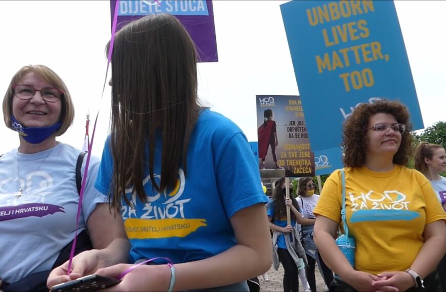 Drugi nacionalni Hod za život u Osijeku