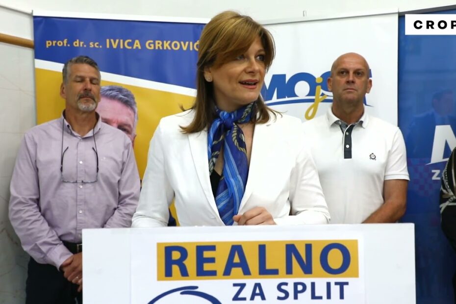 Vidović Krišto podržala kandidate Mosta na lokalnim izborima