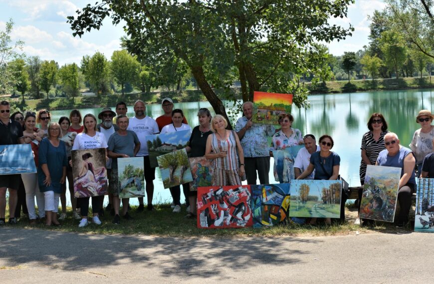 Održana 12. likovna kolonija Kluba Zapreščana