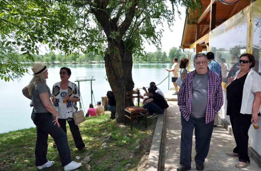 Likovna kolonija Kluba Zapreščana na Malom jezeru Zajarki u Zaprešiću, 26. lipnja