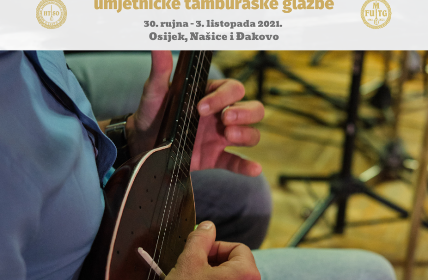 Prijave za sudjelovanje na 44. Međunarodnom festivalu umjetničke tamburaške glazbe otvorene do 1. rujna