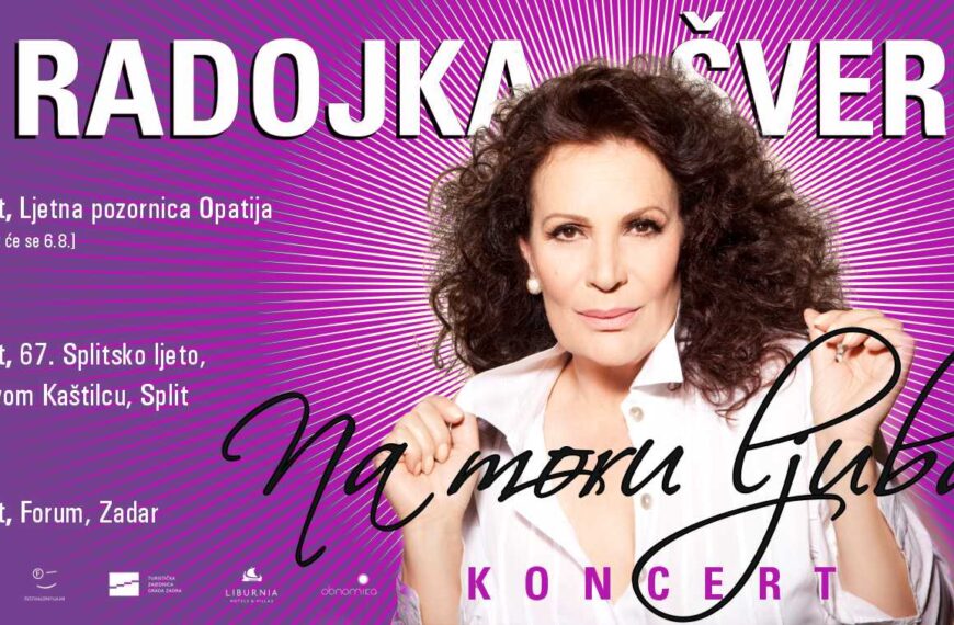 Na moru ljubavi – ljetna turneja Radojke Šverko