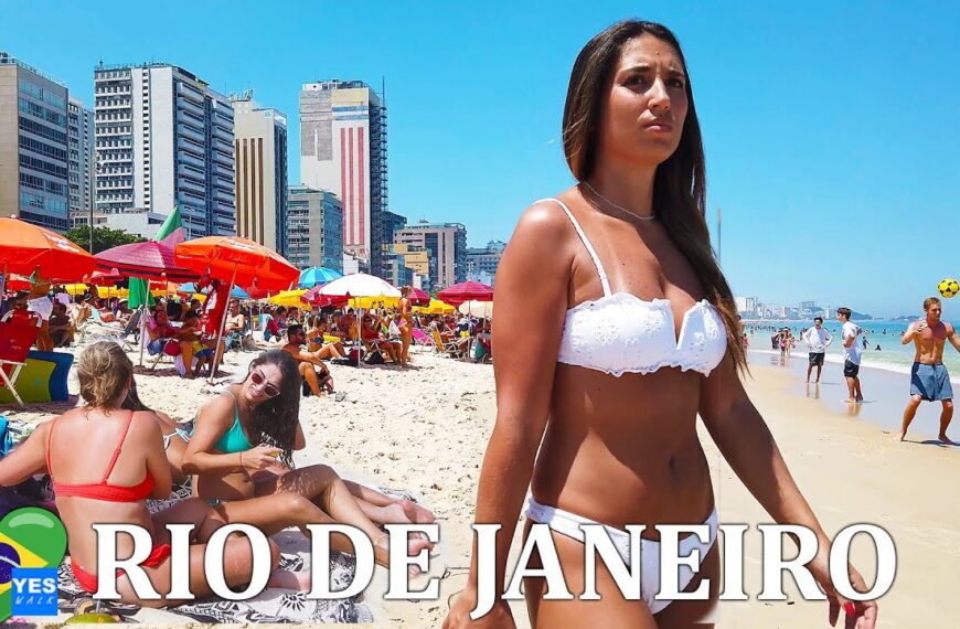 LEBLON PLAŽA, RIO DE JANEIRO BRAZIL LJETO 2021