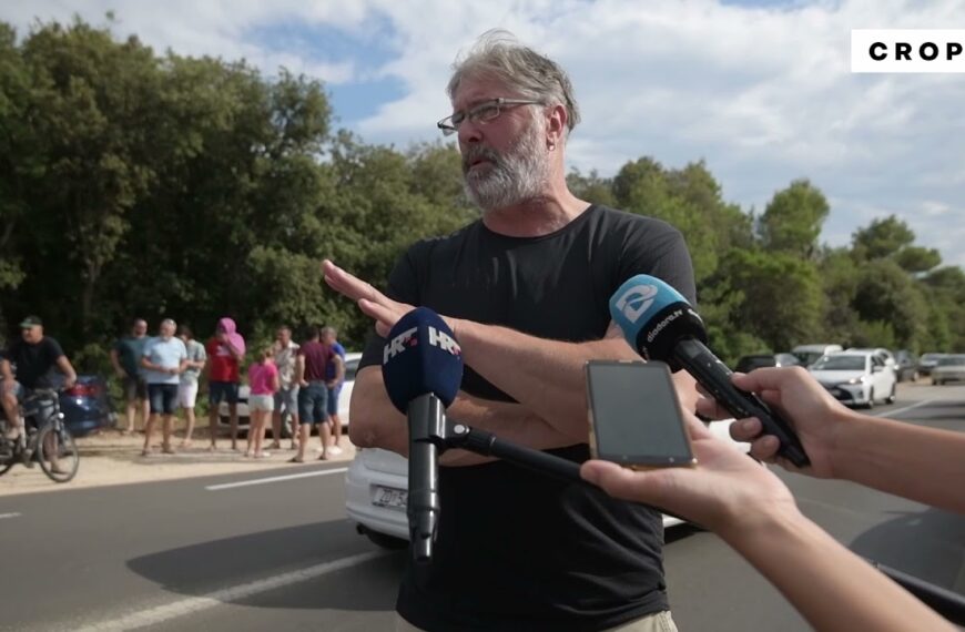 Mještani Petrčana nakratko prekinuli promet u znak prosvjeda zbog lošeg stanja prometnica