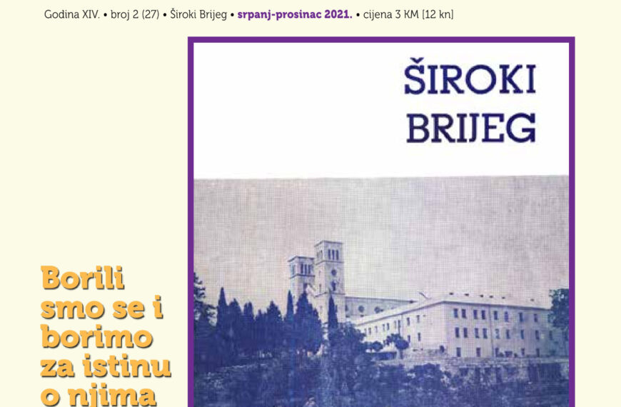 IZIŠAO OBNOVLJENI 27. BROJ GLASILA “STOPAMA POBIJENIH”