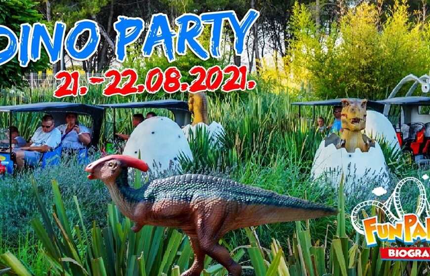 Za kraj 8 mjeseca Dino Party i All Fun Park Stars u Fun Parku Biograd – jer ste vi to tražili!