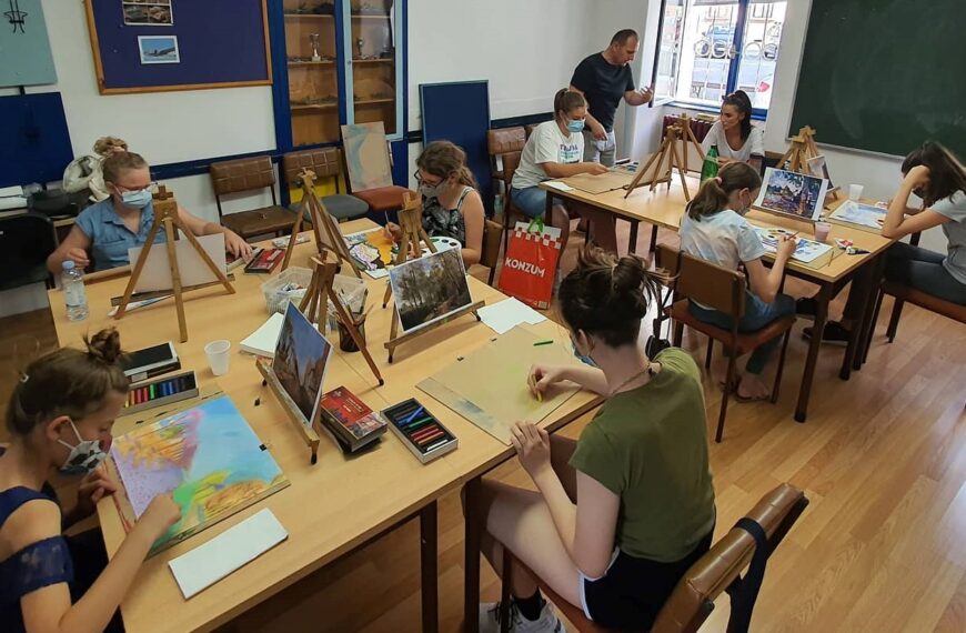 Društvo Waldinger – Online škola crtanja i slikanja u Osijeku