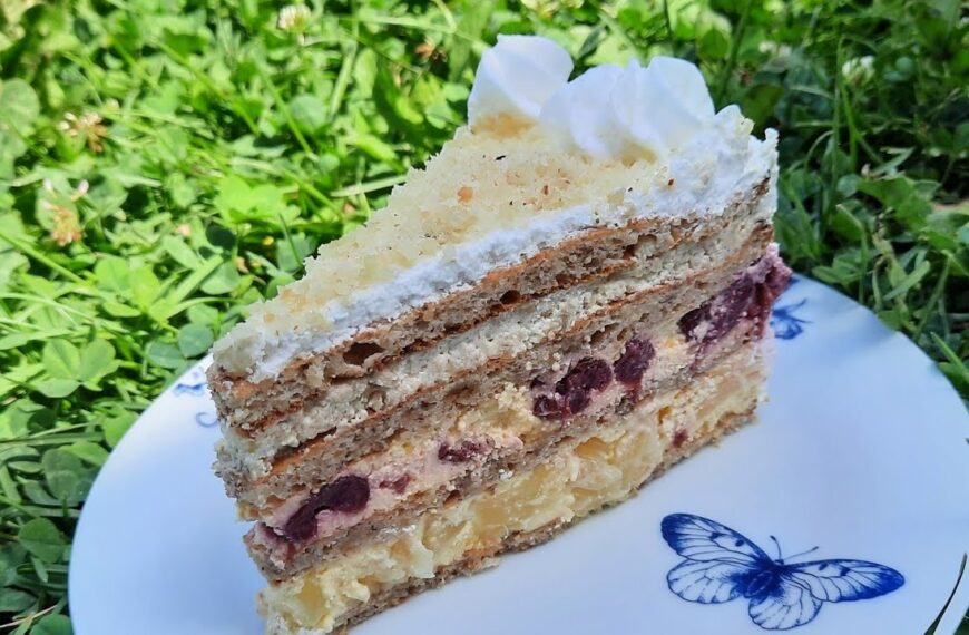 Moskva šnit torta – Moscow cake / Marijina kuhinjica