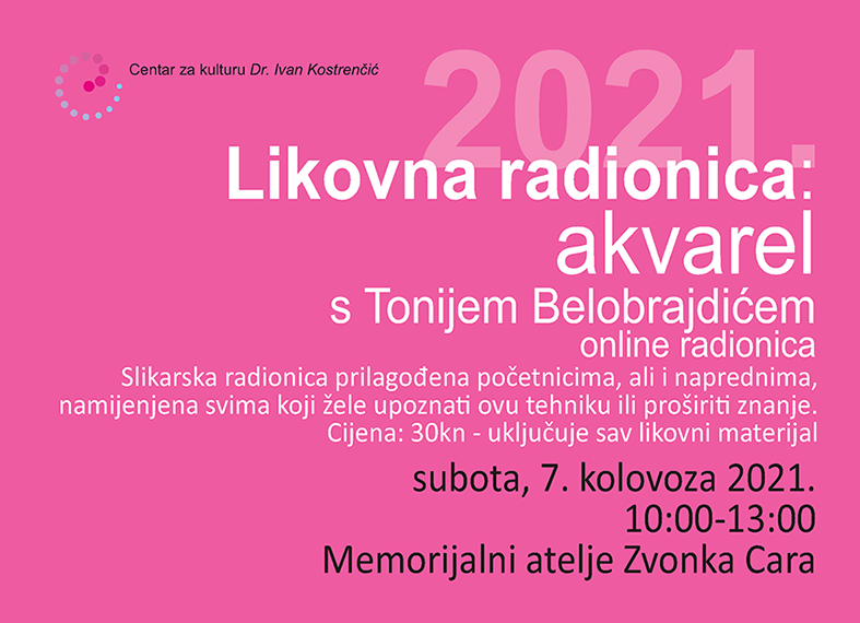 Radionica akvarela s Tonijem Belobrajdićem