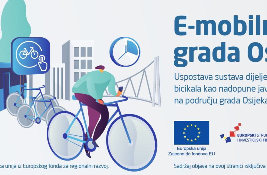 Nova energija u Osijeku. Razvija se sustav dijeljenog korištenja bicikala u Osijeku