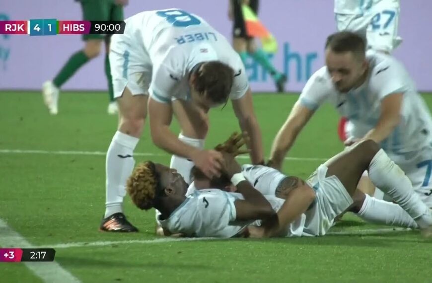 RIJEKA vs HIBERNIAN 4:1 / uzvratna utakmica, treće pretkolo Konferencijske lige