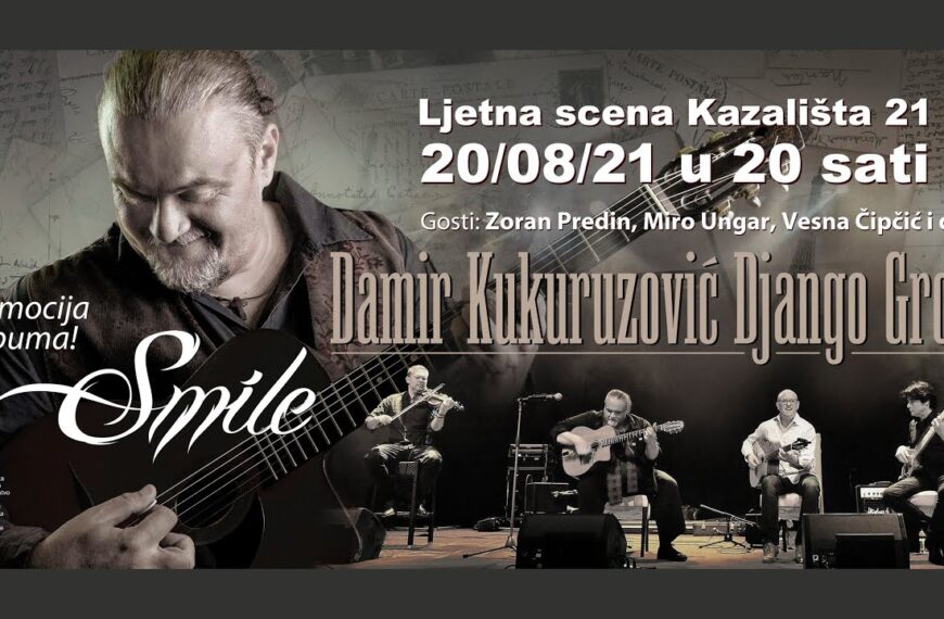 UŽIVO – Promocija albuma! Damir Kukuruzović, Django Group