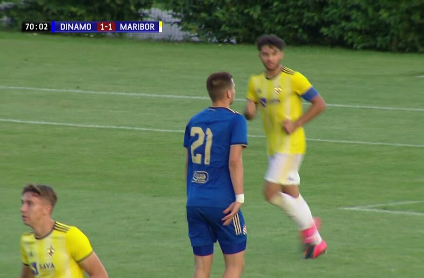 DINAMO vs MARIBOR 1:1 / 2. kolo, skupina A, 18. Međunarodni memorijalni turnir Mladen Ramljak