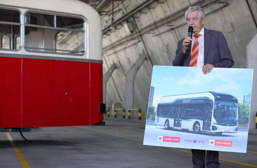 Prvi autobus na vodik od prosinca u Beču