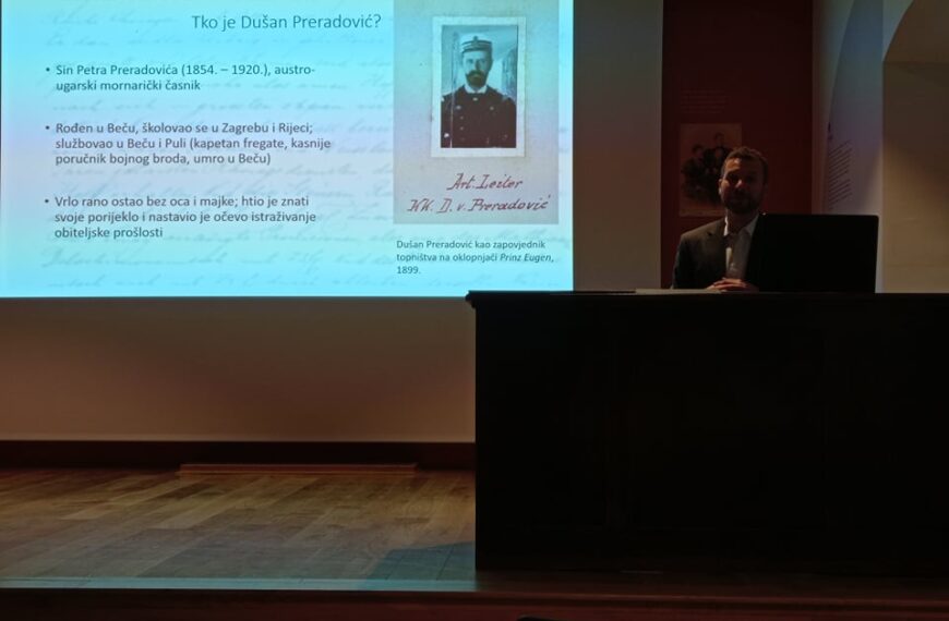 Održano predavanje „Žumberački uskoci i potraga Dušana Preradovića za obiteljskom prošlošću“ 