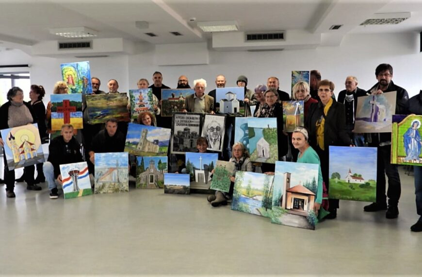 ODRŽANA LIKOVNA KOLONIJA “TIGROVI ZA VUKOVAR” / foto!