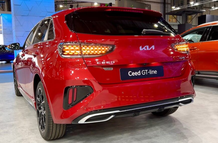 Nova KIA CEED 2022 Facelift – CRAZY LED svjetla, dinamički indikatori i digitalni pogledi u kabini / GT linija