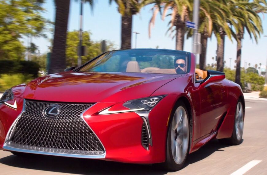 Novi LEXUS LC 500 kabriolet 2022. – PRVI POGLED eksterijer, interijer & CIJENA