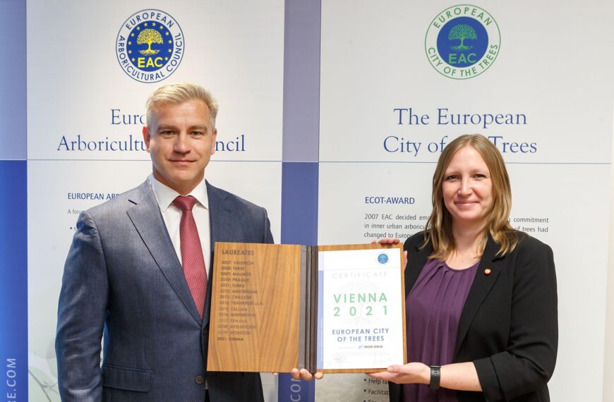 Beč proglašen europskom prijestolnicom drveća 2021.