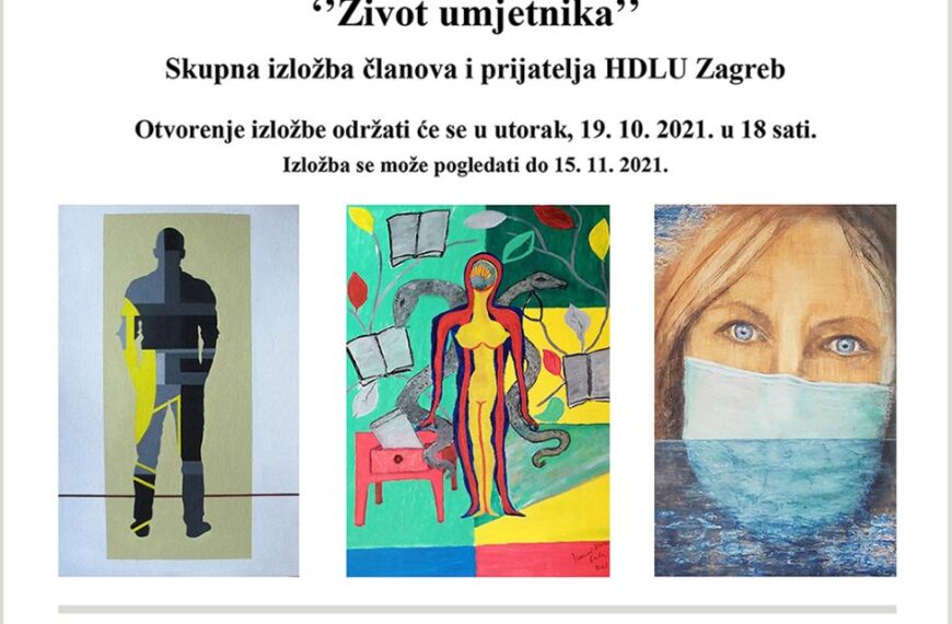 Život umjetnika – skupna izložba / najava