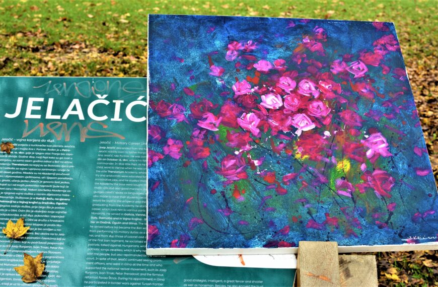 Predstavljena slika “Ruže Anice Stanine” u Novim dvorima Jelačićevim u Zaprešiću