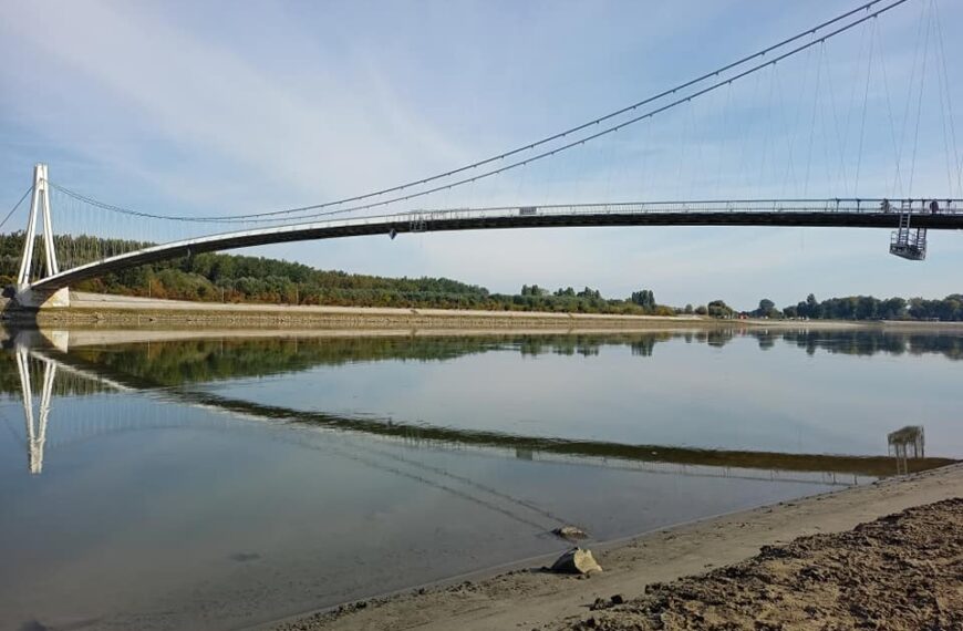 Viseći pješački most u Osijeku, nekada znan i po imenu Most mladosti, ide u drugu fazu radova