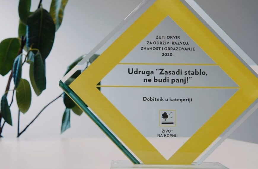 Nacionalna kampanja sadnje stabala u Hrvatskoj ‘Zasadi stablo, ne budi panj!’