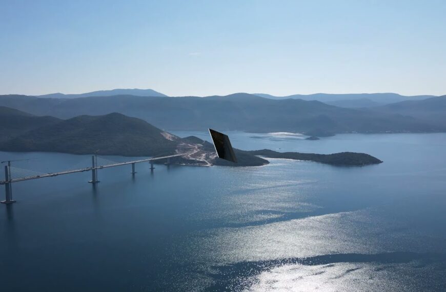 Pelješki most, lijepe nedavne snimke