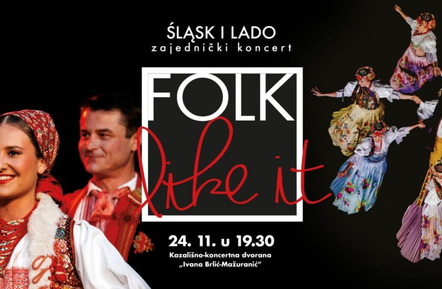 LADO i ŚLĄSK – hrvatski i poljski folklorni ansambl zajedno u Slavonskom Brodu