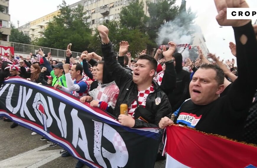 Veliki korteo hrvatskih navijača posvećen Vukovaru