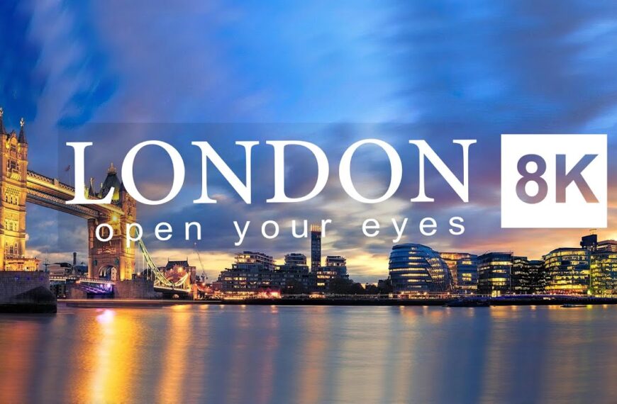 London u 8K ULTRA HD – srce Velike Britanije