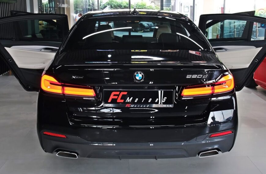 2022 BMW Serije 5 – detalji eksterijera i interijera