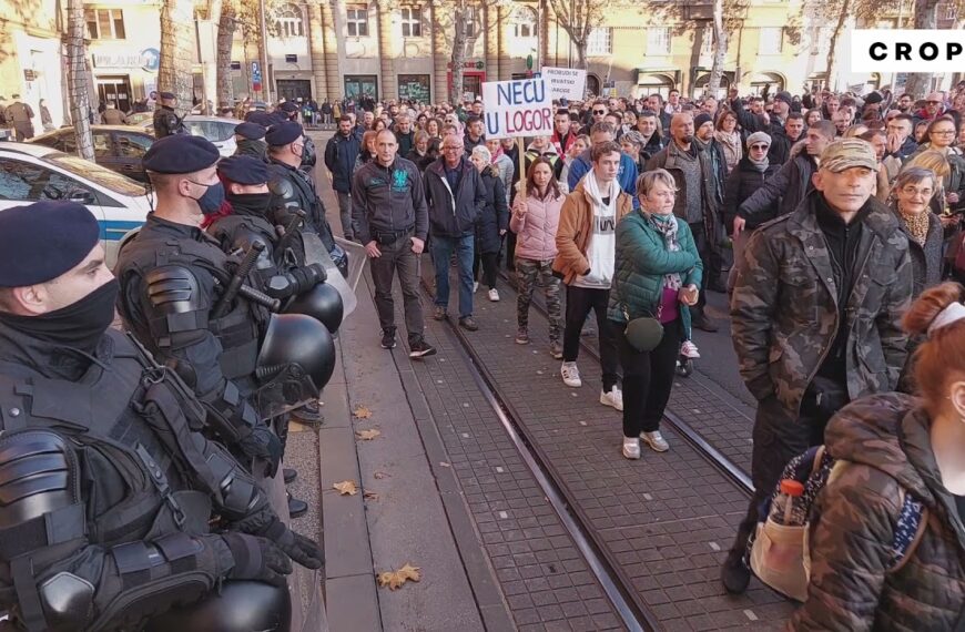 Prosvjed Zajedno za slobodu, stop COVID potvrdama