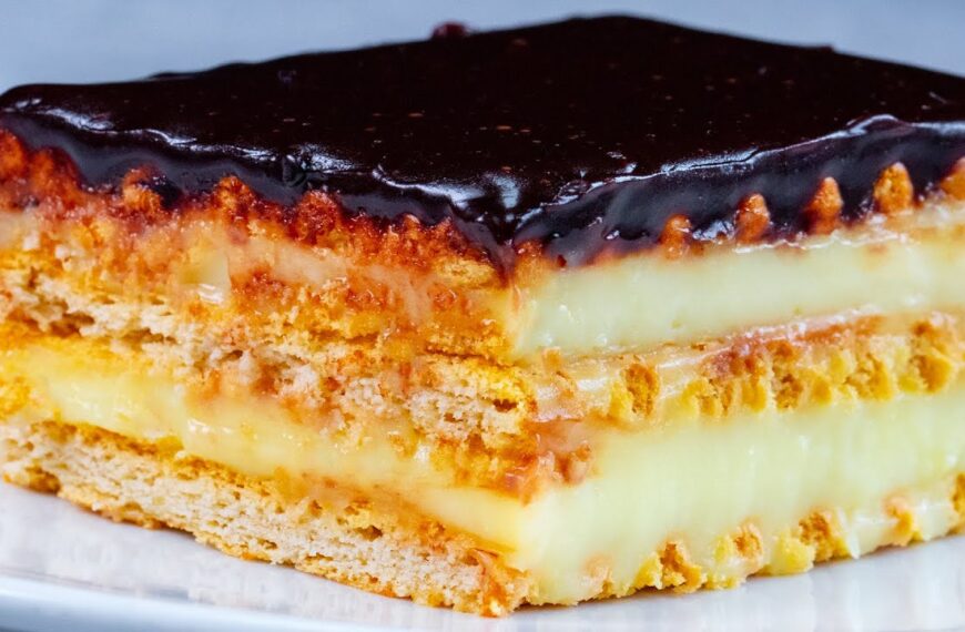 ECLAIR torta bez pečenja – ovaj recept svi OBOŽAVAJU