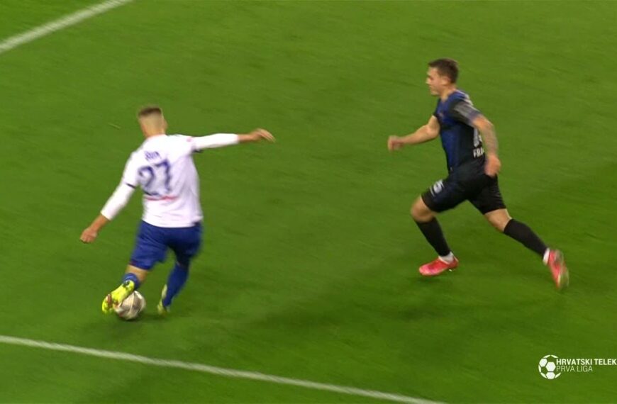 Hajduk svladao Hrvatski dragovoljac na domaćem terenu s 2:0